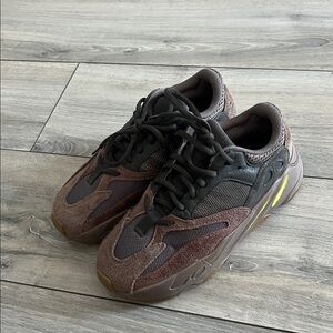 Yeezy Brown and Black Sneakers